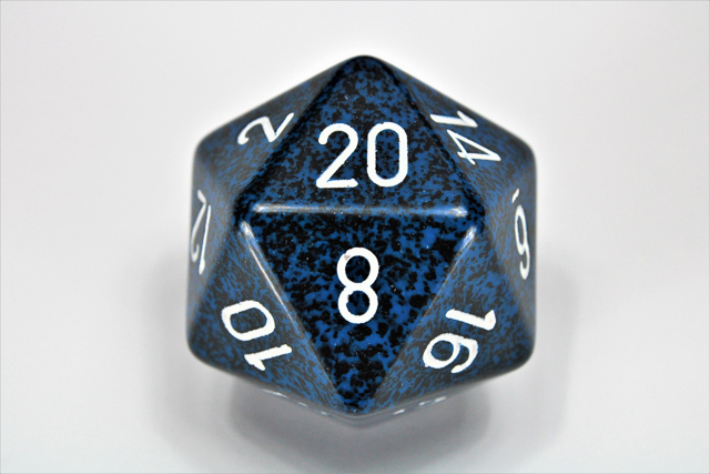 Speckled 34mm Stealth™ d20 XS2091