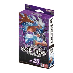 Starter Deck 26: PURPLE/BLACK Monkey.D.Luffy ST-26