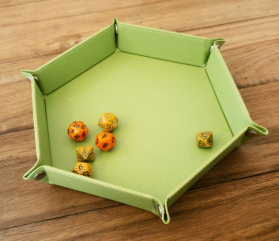 LPG Hex Dice Tray 6 Green