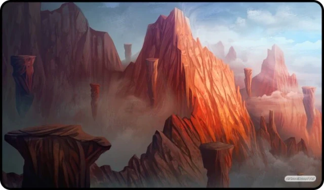 Gamermats Magic Mountain Playmat