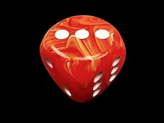 Vortex® 30mm w/pips Orange/white d6 DV3003W