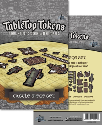 Tabletop Tokens - Caslte Siege Set