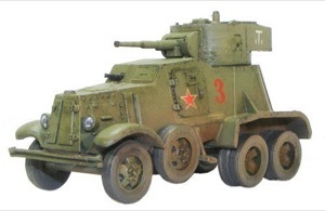 Bolt Action BA-6 Russian Armoured Car