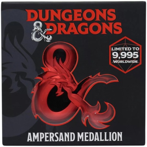 D&D Dungeons & Dragons - Ampersand Medallion