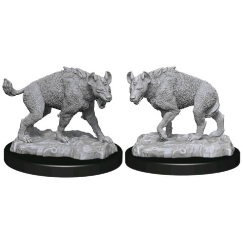 Deepcuts Unpainted Miniatures Hyenas