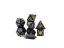 Gold Ionized Obsidian Snowflake