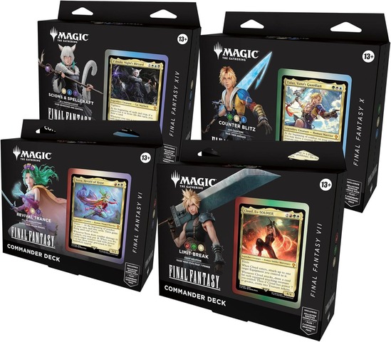 Final Fantasy Commander Decks (Set of 4))