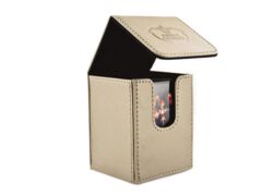 Ultimate Guard Flip Deck Case 100+ Standard Size Sand Deck Box Leatherette
