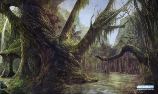 Gamermats Swamp - Jason Engle - Playmat