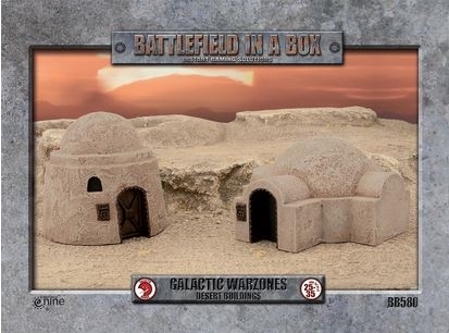 Galactic Warzones - Desert Buildings