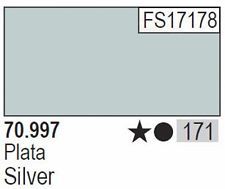 Vallejo Model Color - Silver - VAL70997 - 17ml