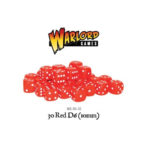 30 Red D6