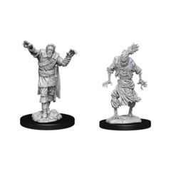 Nolzurs Marvelous Unpainted Miniatures Scarecrow & Stone Cursed
