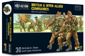 British & Inter-Allied Commandos plastic