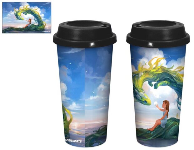 Kelpie With Girl 20 oz Tumbler