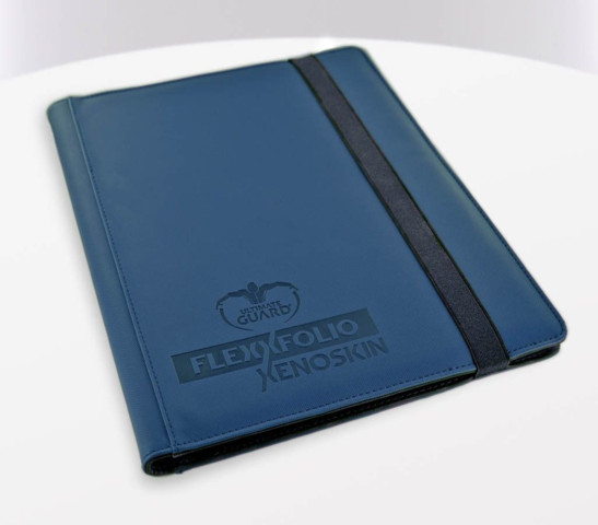 Ultimate Guard FlexXfolio  Xenoskin - 9 Pocket -  Blue