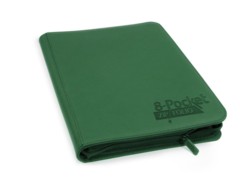Folder Ultimate Guard 8-Pocket ZipFolio XenoSkin Green