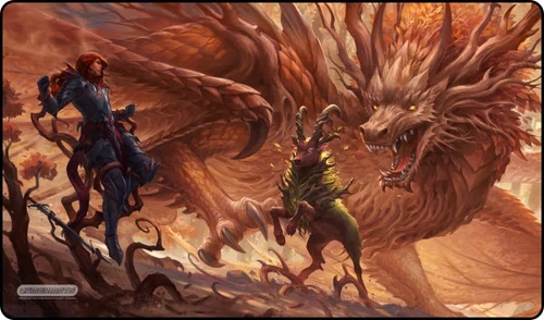 Leaf Dragon - Playmat