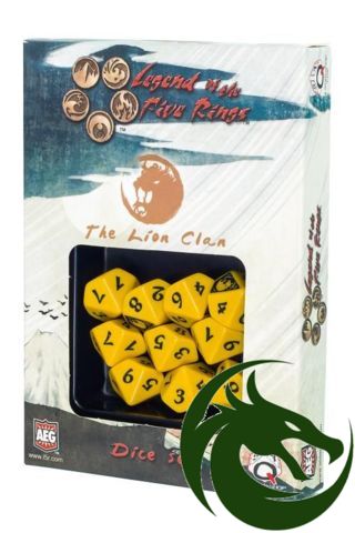 L5R Dice Set - The Lion Clan (10)