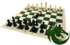 Pro Chess Tournament Men & Roll-Up Mat