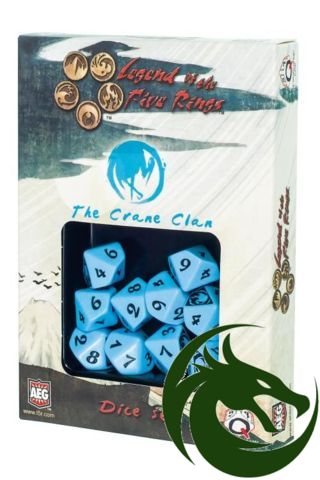 L5R Dice Set - The Crane Clan (10)