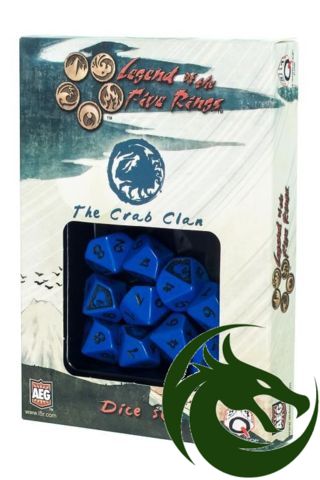L5R Dice Set - The Crab Clan (10)