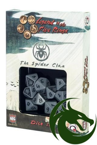 L5R Dice Set - The Spider Clan (10)
