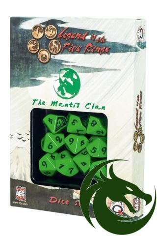 L5R Dice Set - The Mantis Clan (10)