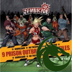Zombicide: 9 Prison Outbreak Game Tiles
