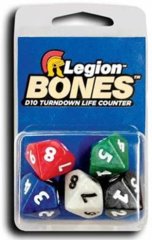 D10 Bones Life counters - 5 pack