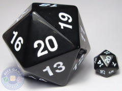 Solid Black 55mm D20