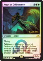 Angel of Deliverance - Foil - Prerelease Promo