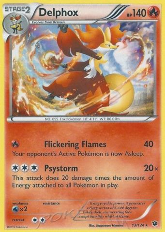 Delphox - 13/124 - Rare