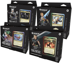Final Fantasy Commander Deck Display