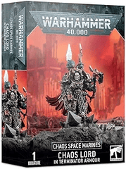 Chaos Space Marines: Chaos Lord in Terminator Armour