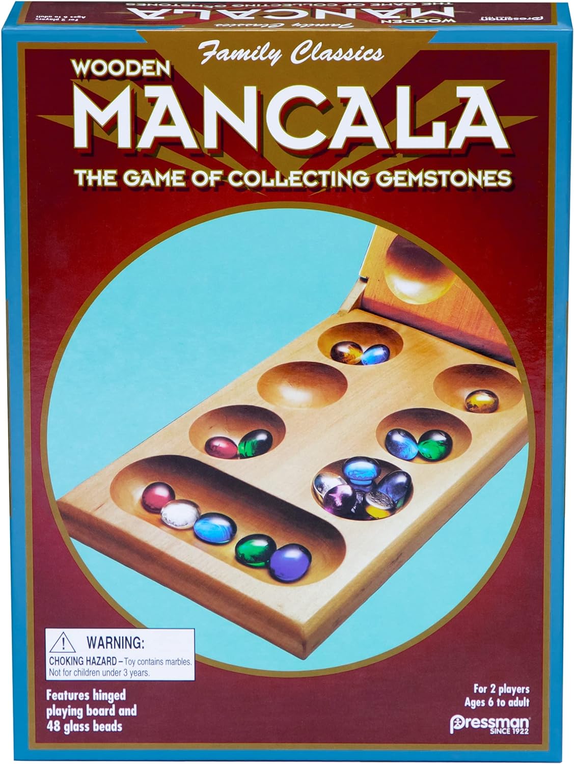 Solid Wood Mancala