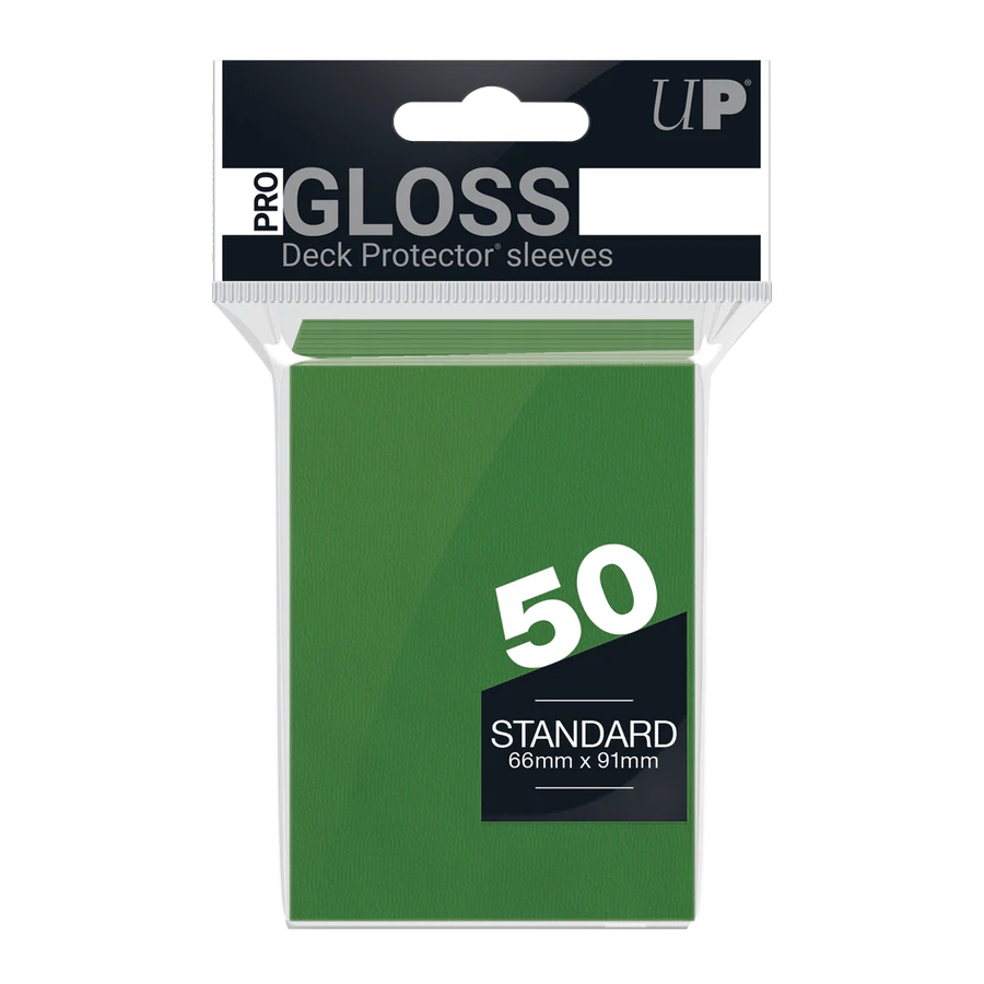 Ultra Pro - Pro Gloss 50 CT Green