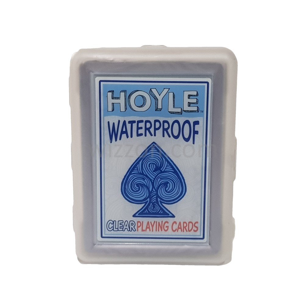 Hoyle Waterproof Clear Playing Cards