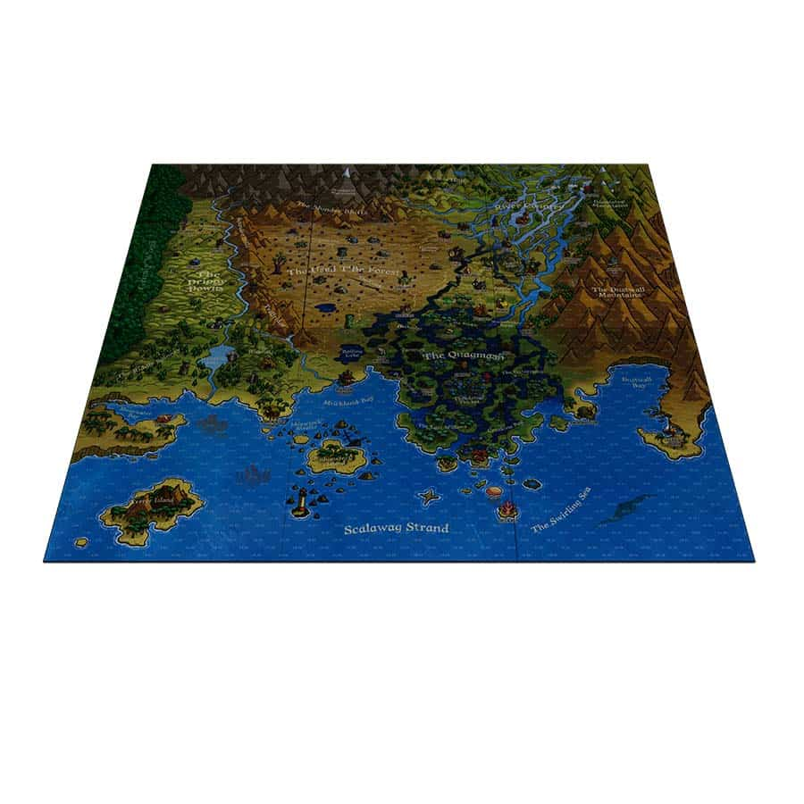 Land of Eem: Mucklands Map