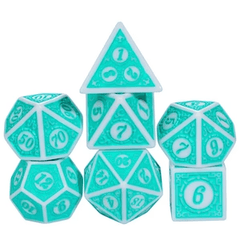 Motif: Azure Dreams RPG Dice Set - Foam Brain