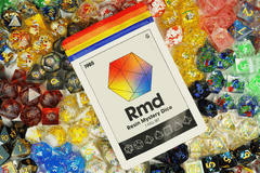 Sharp Edge Resin Mystery Dice - 1985 Games