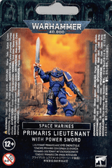 Space Marines: Primaris Lieutenant with Power Sword