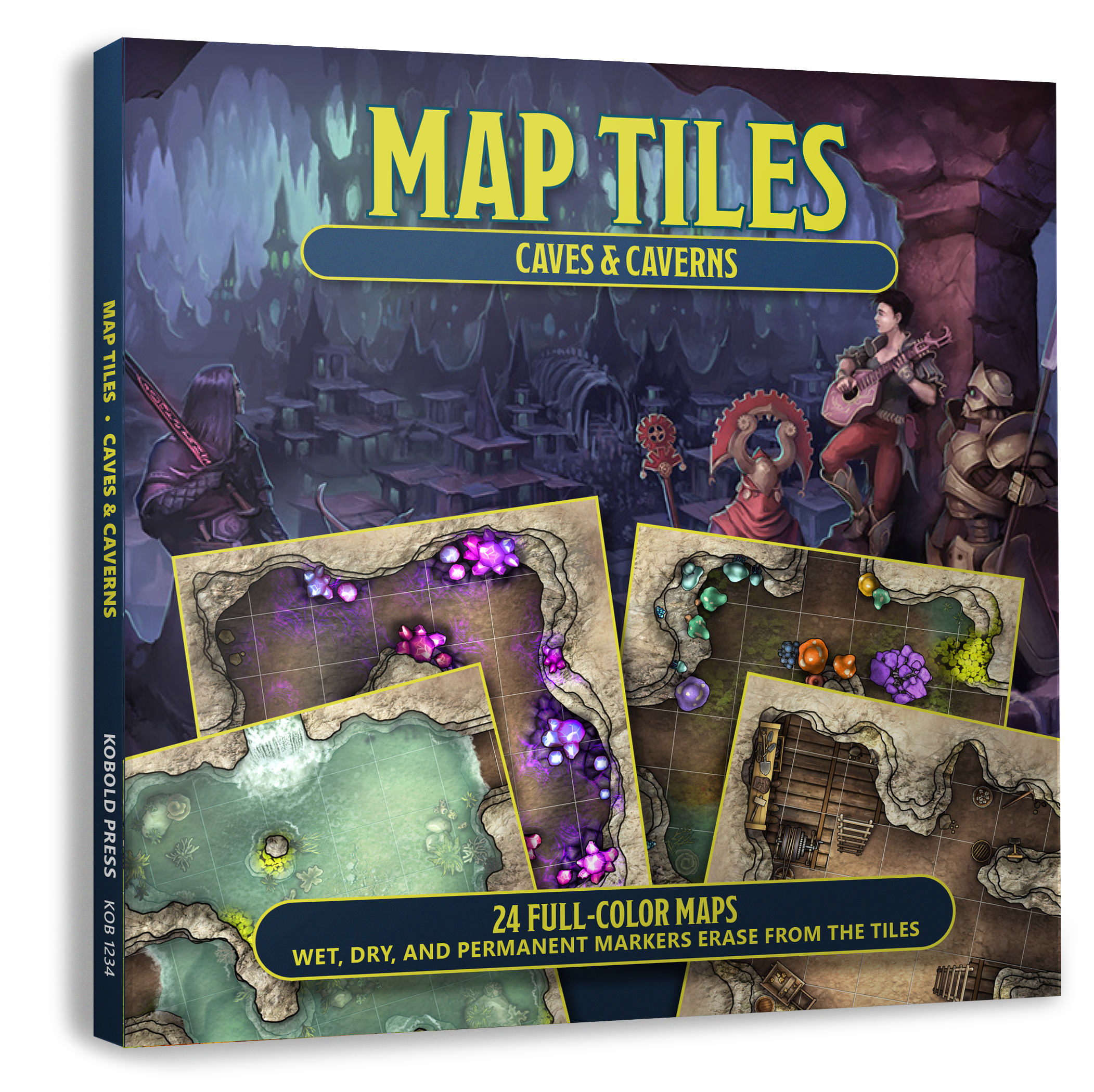 Map Tiles: Caves and Caverns