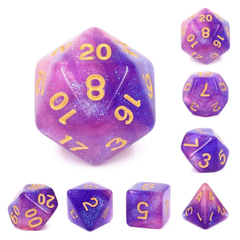 Briar Rose Aurora RPG Dice Set - Foam Brain