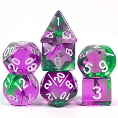 Grapes on the Vine RPG Dice Set - Foam Brain