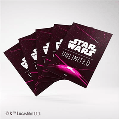 SWU Art Sleeve Magenta Card Back