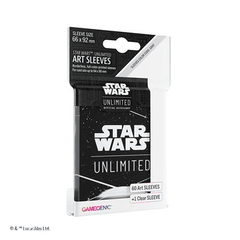 Star Wars Unlimited Art Sleeves - Card Back White