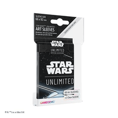 Star Wars Unlimited Art Sleeves - Card Back Black