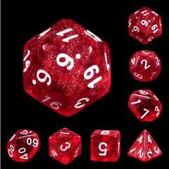 Rabbit's Eye RPG Dice Set - Foam Brain