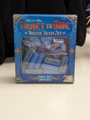 Ticket to Ride: 20th Anniversary Deluxe Train Set - Blue